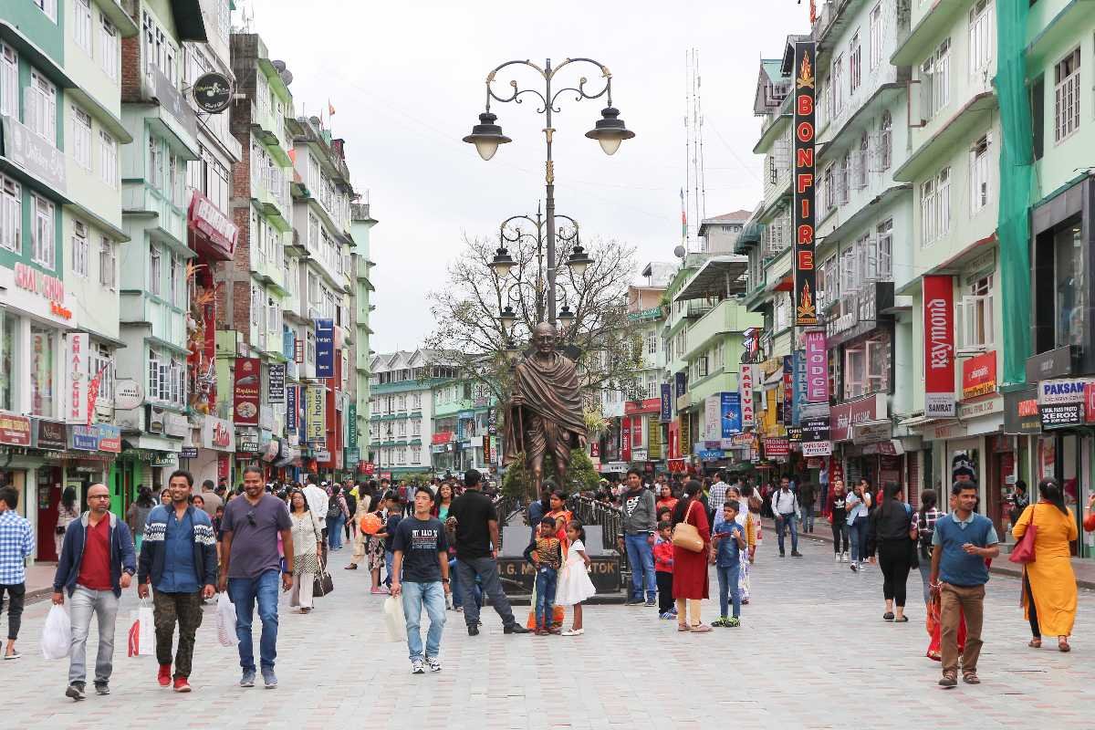 M G marg Gangtok